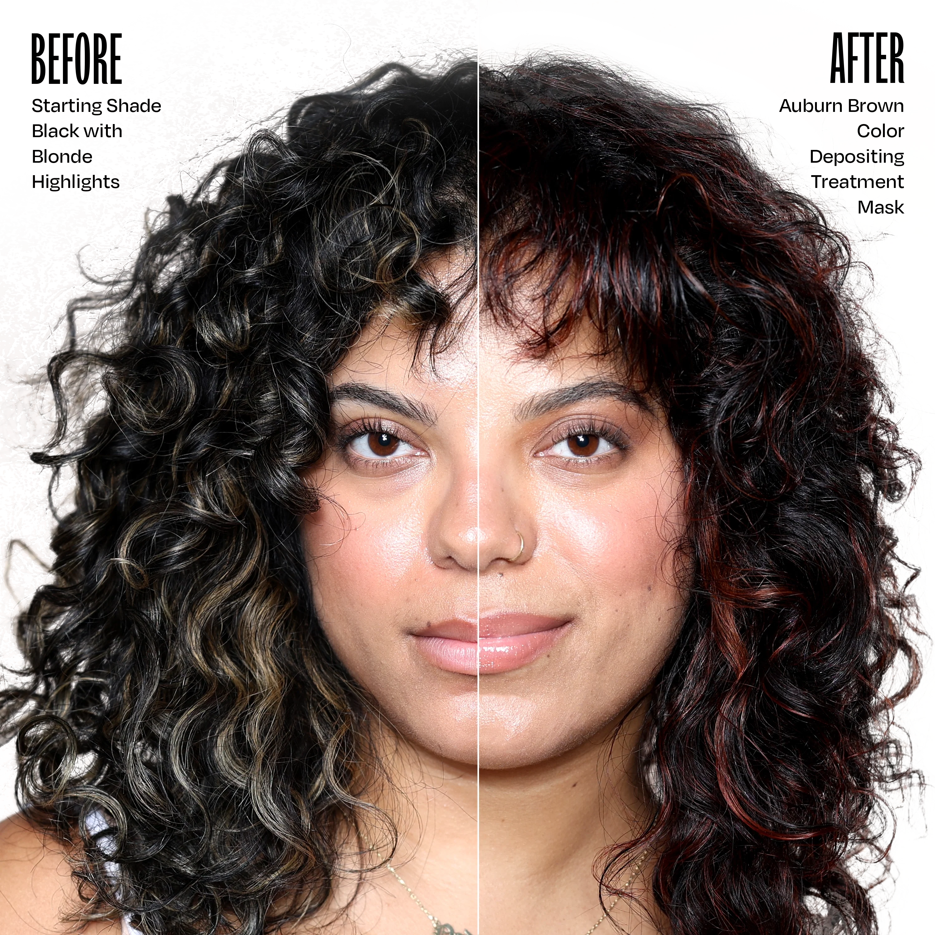 Auburn Brown Color Depositing Treatment Mask - Image 3