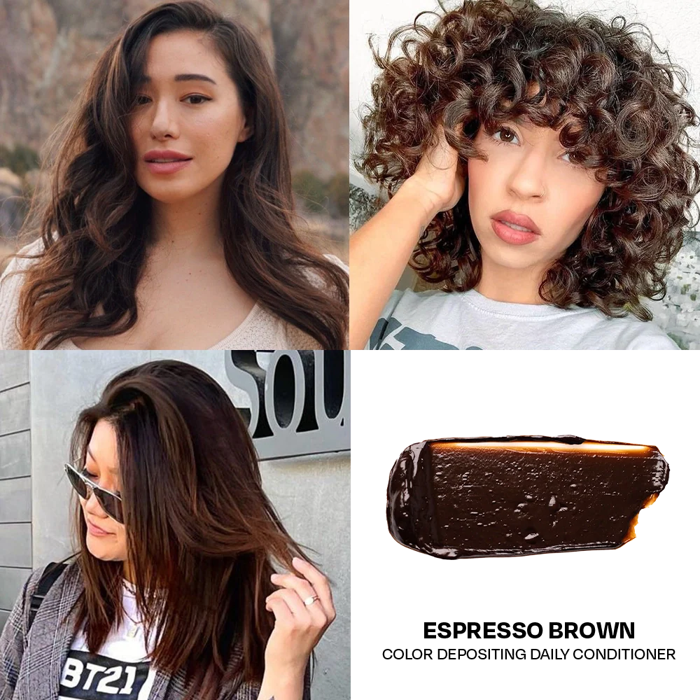 Espresso Brown Color Depositing Daily Conditioner - Image 5