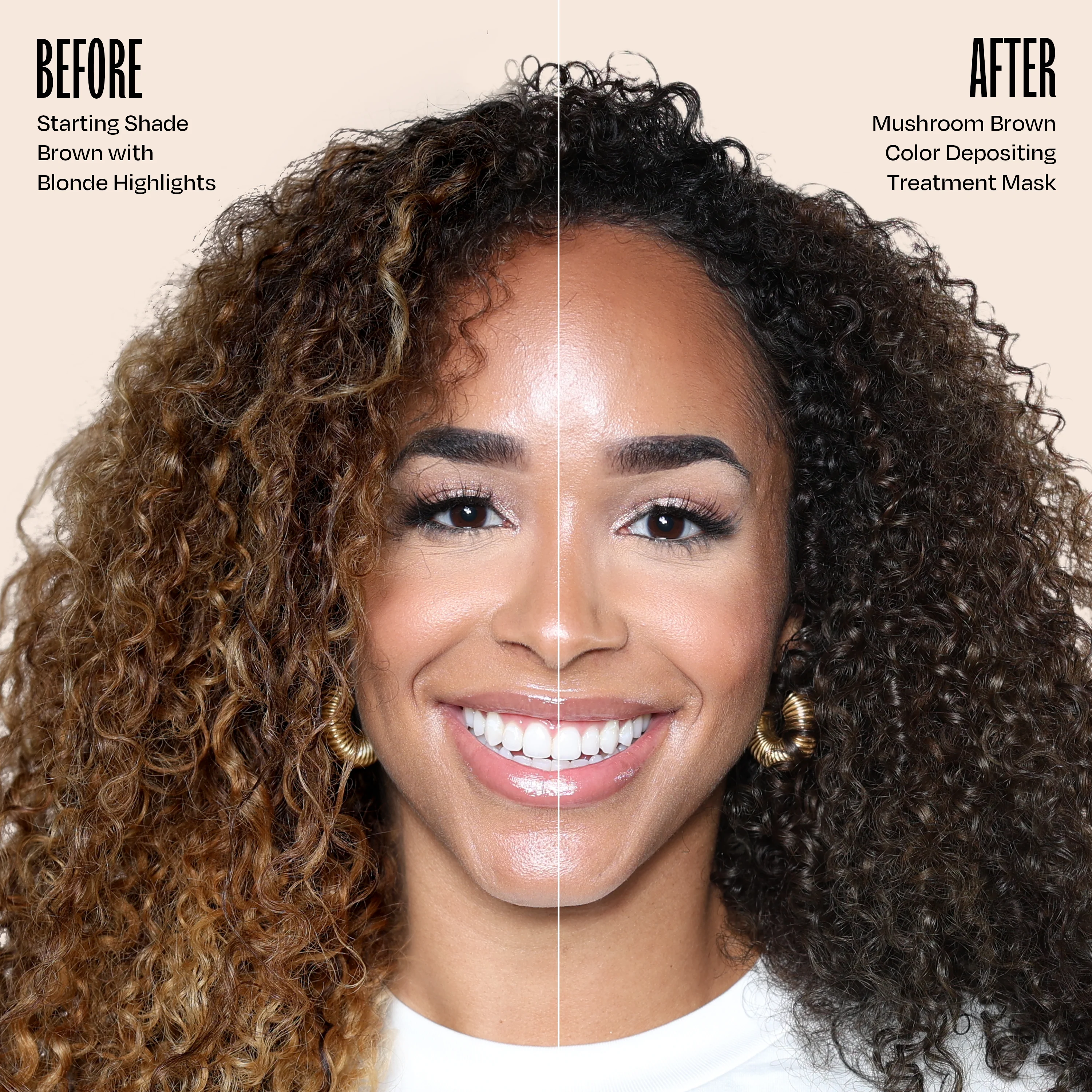 Mushroom Brown Color Depositing Treatment Mask - Image 3